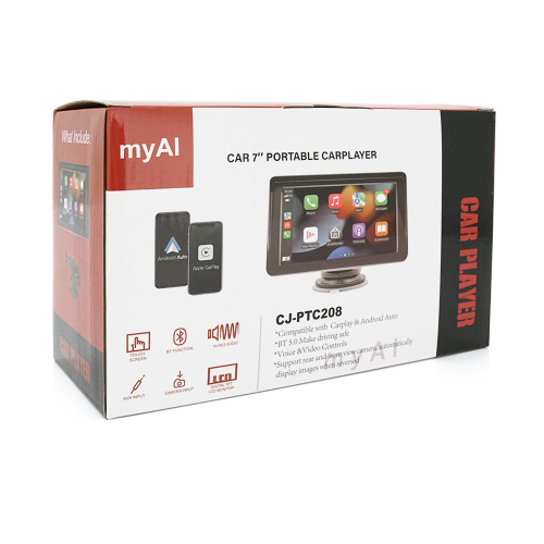 Автомобільний РК-монітор 7&amp;quot; + Carplay CJ-PTC701, Box
