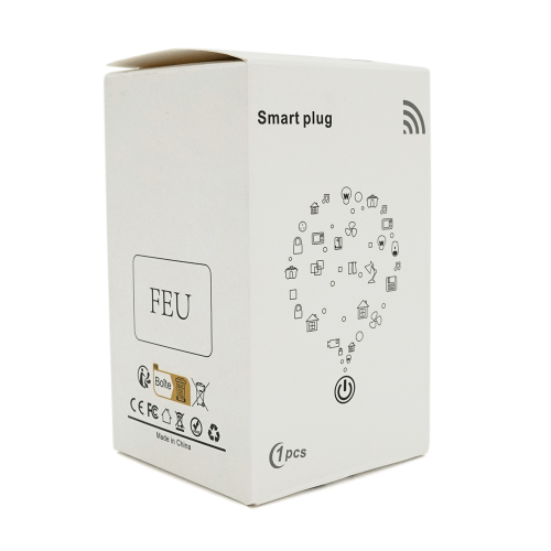 WI-FI розетка 10A, White, Box