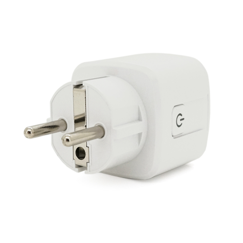 WI-FI розетка 16A+ лічильник електроенергії, White, Box