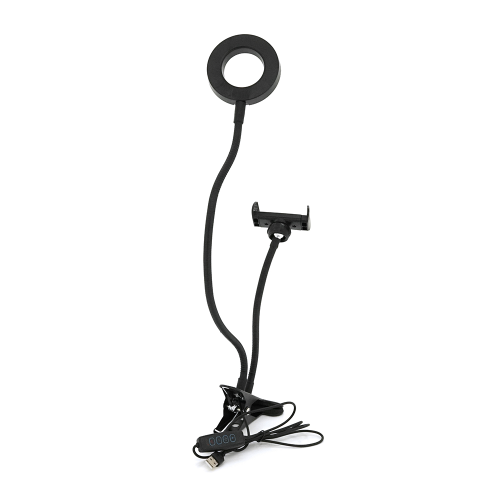 Настільна підставка для телефону YT35299+Led кільце, Black, Box