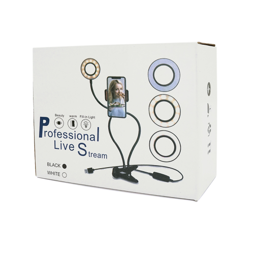 Настільна підставка для YT35300+Led кільце, White, Box