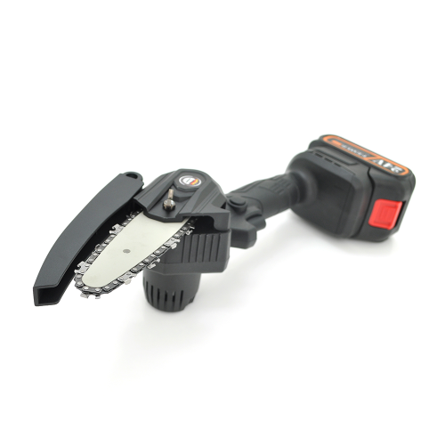 Акумуляторна ланцюгова пилка Mini Chain Saw 15cm, 24V, зарядний+акумулятор, Вох