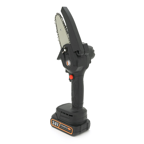 Акумуляторна ланцюгова пилка Mini Chain Saw 15cm, 24V, зарядний+акумулятор, Вох