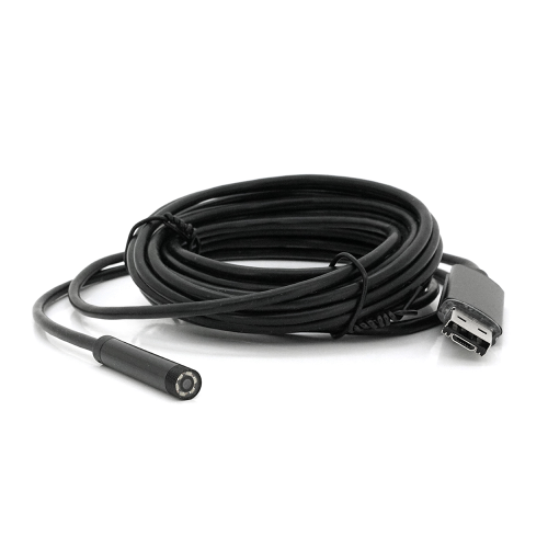 2 in 1 MicroUSB / PC HD ендоскоп, міні камера 7.0 mm, м'який дріт, 5м
