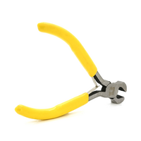 Клещі торцеві VOLTRONIC, жовта ручка, 125мм, 55гр