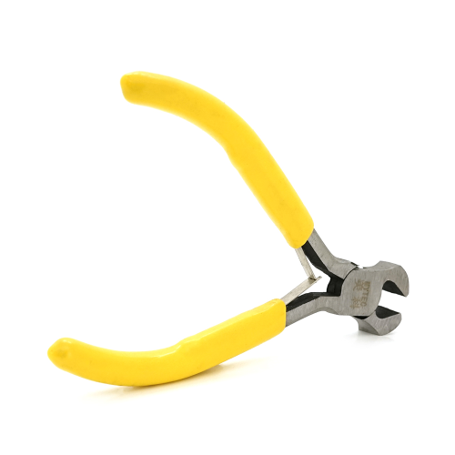Клещі торцеві VOLTRONIC, жовта ручка, 125мм, 55гр