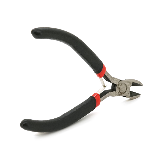 Кусачки Voltronic, 4,5-дюймові, чорно-червоні ручки, 120мм