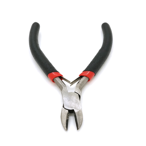 Кусачки Voltronic, 4,5-дюймові, чорно-червоні ручки, 120мм