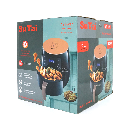 Аерофритюрниця Air Fryer Su Tai ST-505, 1800Вт, 6л, Box