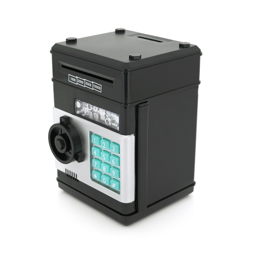 Скарбничка-сейф YT35516, кодовий замок, Black, Box