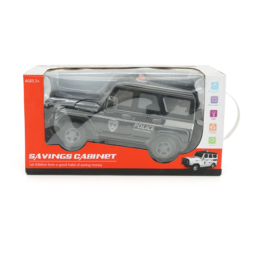 Cейф-машинка Cash Truck YT668819, кодовий замок, Black, Blister-box