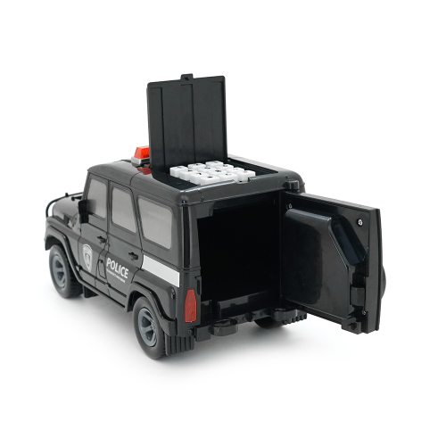 Cейф-машинка Cash Truck YT668819, кодовий замок, Black, Blister-box