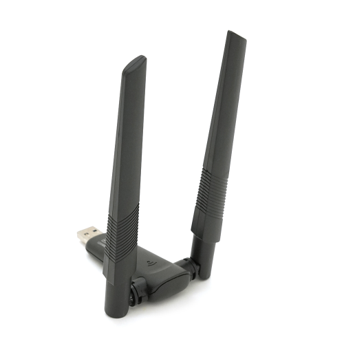 Бездротовий мережний адаптер Wi-Fi-USB LV-UAC21, AC600, з подвійною антеною, 802.11 a / с, 600MB, Box