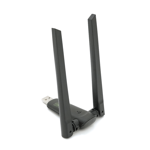 Бездротовий мережний адаптер Wi-Fi-USB LV-UAC23D, RTL8811CU, з подвійною антеною, 802.11 a / с, 600Mbps, Box