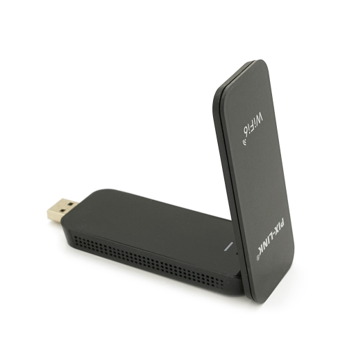 Бездротовий мережний адаптер Wi-Fi6-USB LV-UAX02, 802.11 a / b / g / n, 1800Mbps, Box
