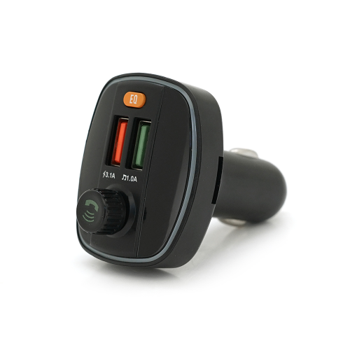 FM-модулятор Q18 з еквалайзером, 3.1A, USB, TF, 55.5х41.5х37.5