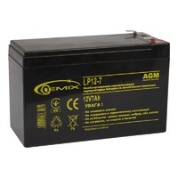 Аккумулятор для UPS 12В 7Ач Gemix LP12-7.0 Lead-acid