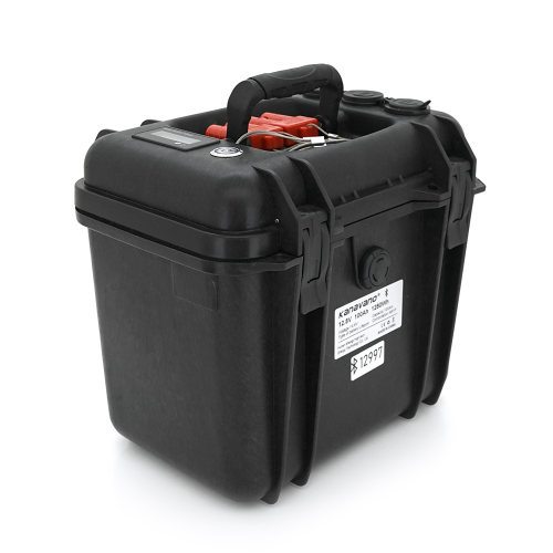 Літій-залізо-фосфатний акумулятор LiFePO4 12.8V 100AH (4S1P / BMS-50A), (395х230х175), 9,5кг, до 3000 циклів