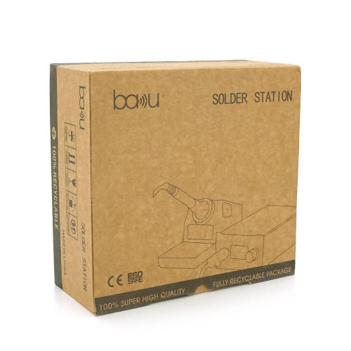 Паяльна станція BAKU BA-937 із цифровою індикацією на паяльник, DC:110-240V, 4A,120W, (165*180*100) 0,85 кг