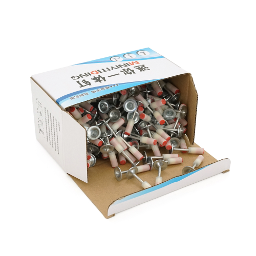 Цвяхи монтажні піроксилінові, 7.3x27мм, кругла шайба 16мм, 200 штук в упаковці, ціна за упаковку