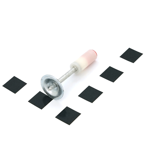 Цвяхи монтажні піроксилінові, 7.3x27мм, кругла шайба 16мм, 200 штук в упаковці, ціна за упаковку