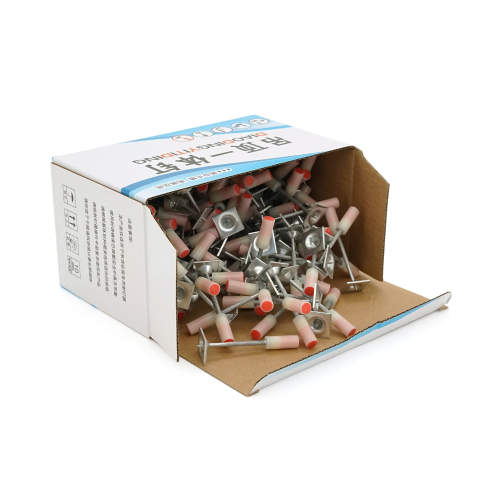 Цвяхи монтажні піроксилінові 8х49 мм, квадратна шайба 18мм, 150 штук в упаковці, ціна за упаковку