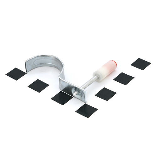 Цвяхи монтажні піроксилінові, міні 25мм, затискач для труб, 100 штук в упаковці, ціна за упаковку