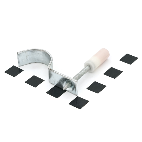 Цвяхи монтажні піроксилінові, 25мм, затискач для труб, 80 штук в упаковці, ціна за упаковку