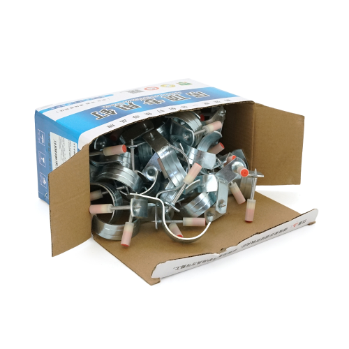 Цвяхи монтажні піроксилінові, 40мм, затискач для труб, 50 штук в упаковці, ціна за упаковку