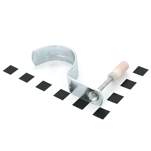 Цвяхи монтажні піроксилінові, 40мм, затискач для труб, 50 штук в упаковці, ціна за упаковку