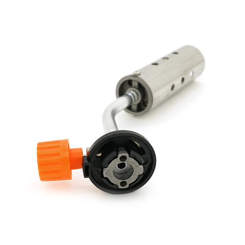 Пальник газовий, SHENGLILAI YT816, під газовий балончик 220г, вентиль, D32mm, 21 (9,7) див. (трубка з нержавіючої сталі, сплав алюмінію, пластик), блістер