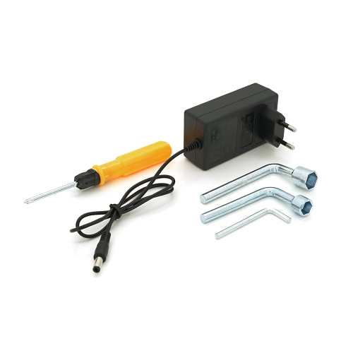 Набір акумуляторна пилка 15см+ акумуляторний секатор, 2 акумулятори+зарядка, Case