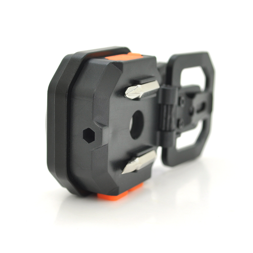 Ліхтар Multifunctional LL-201-COB(White+Yellow+Red), multitool, вбудований акумулятор,прикурювач, USB кабель, магніт, карабін, 66грам, Box