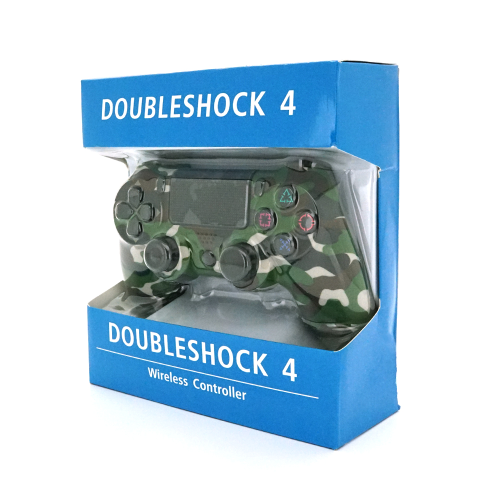 Бездротовий геймпад Voltronic для PS4 Wireless DOUBLE Vibration 4(Haki), 3.7V, 500mAh, Blister