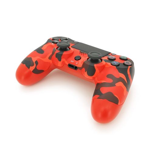 Геймпад бездротовий Voltronic для PS4 Wireless DOUBLE Vibration 4(Red / Haki), 3.7V, 500mAh, Blister