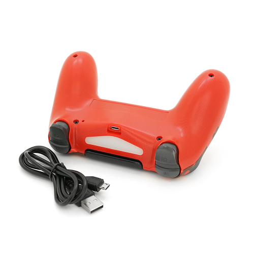 Геймпад бездротовий Voltronic для PS4 Wireless DOUBLE Vibration 4(Red / Haki), 3.7V, 500mAh, Blister