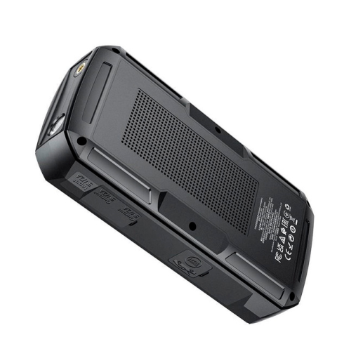 Пусковий прилад для акумулятора автомобіля+ насос HOCO QS2, Power Bank 8000mAh, 2xUSB+ Type-C, корпус пластик, Box