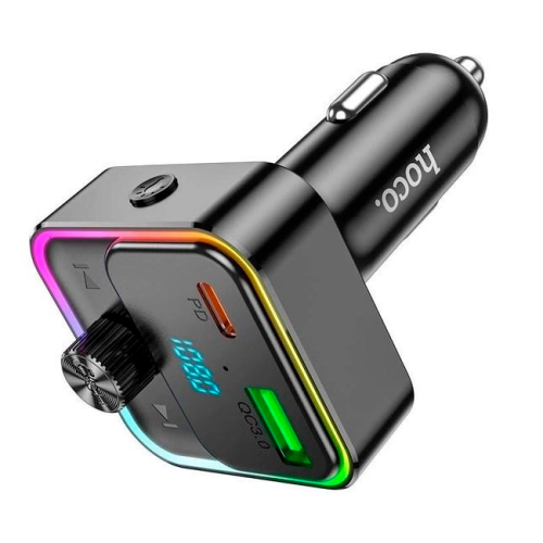 FM-модулятор HOCO E81, Black, Box