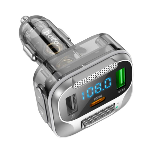 FM-модулятор HOCO E75, Black, Box