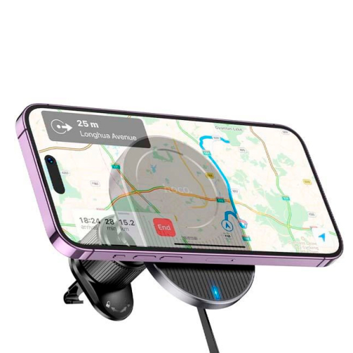 Автоутримувач HOCO HW12, Black, Box