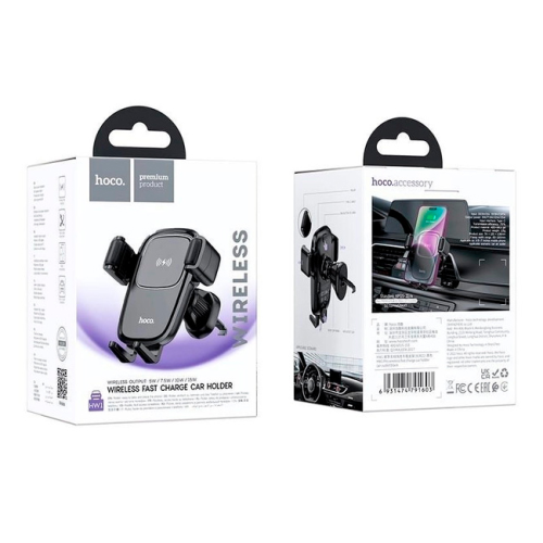 Автоутримувач HOCO HW1, Black, Box