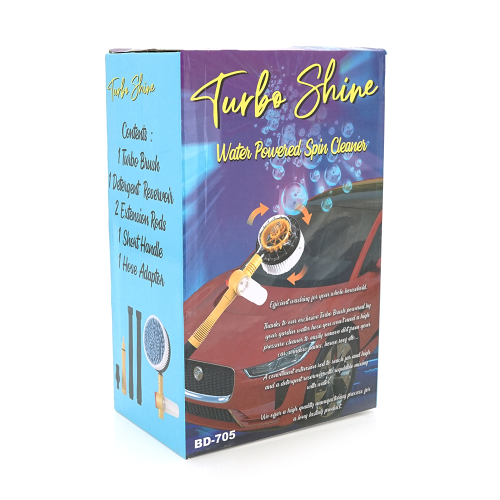 Щітка-насадка, що обертається, для шланга Turbo Shine YT-705, ємність під мило, Box