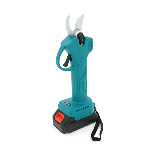 Акумуляторний секатор YT36234, 2 акумулятори+зарядки, Blue, Case