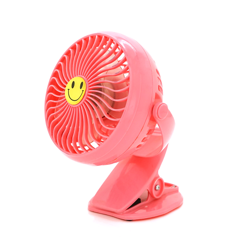 Портативний вентилятор GF-175 з прищіпкою на стіл, живлення від 18650, кабель USB, Mix Color, Box