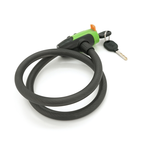 Замок велосипедний на ключі YT8305, довжина 12*1200мм, Mix color