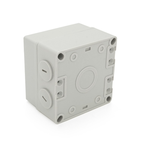 Вимикач зовнішнього монтажу, двосторонній висновок, IP65, AC:250V, 16A, Grey