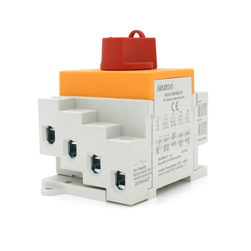 Поворотний вимикач під DIN, 1000V, 16A, 4P, Grey