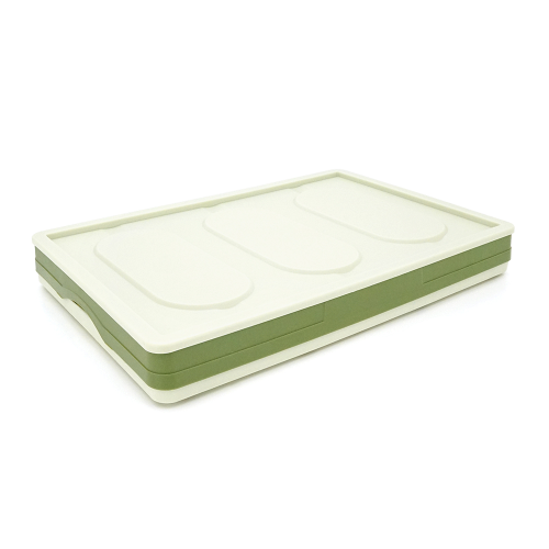 Органайзер пластиковий з кришкою у багажник автомобіля, 500x350х290mm, Green