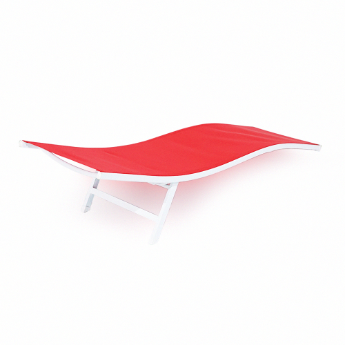 Шезлонг YT36405, 1890*540мм, Сітка, Red, OEM