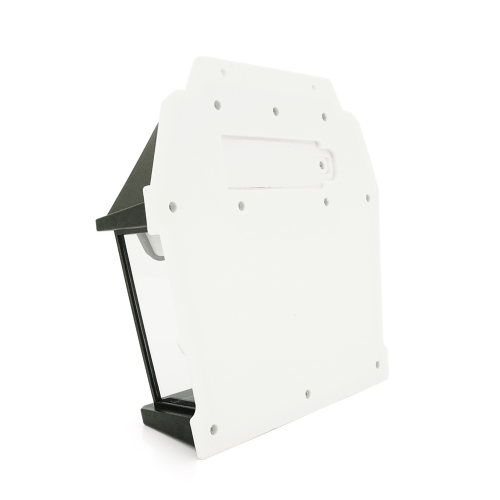 Вуличний ліхтар YT9992 c сонячною панеллю+датчик руху, 2 лампи, вбудований аккум, кріплення на стіну, Black, Box